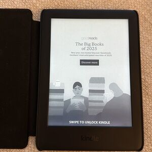 Kindle 10th Generation with Black Kindle Case